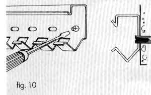 fitting instructions for PVC strip curtains.