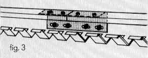 galvanised rail fitting instructions for PVC strip curtains.