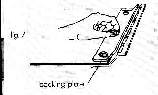 fitting instructions for PVC strip curtains.